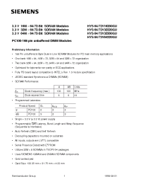 Datasheet PC100-222-620 manufacturer Siemens